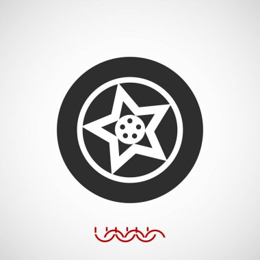 tekerlek disk simgesi