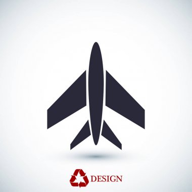 uçak işareti simgesi