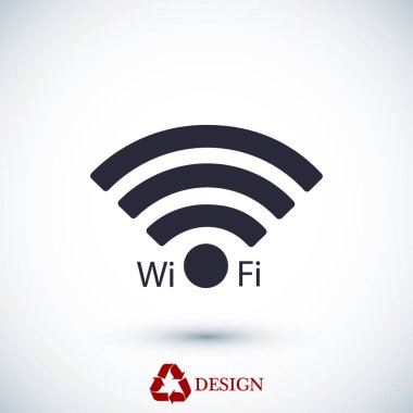 Wi-fi işareti simgesi