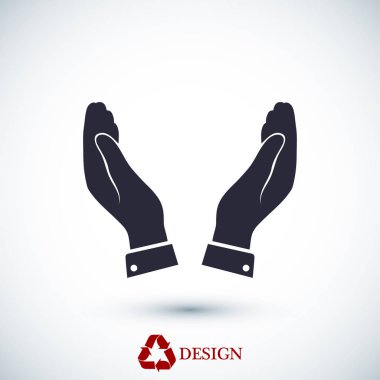 eller vektör simgesi