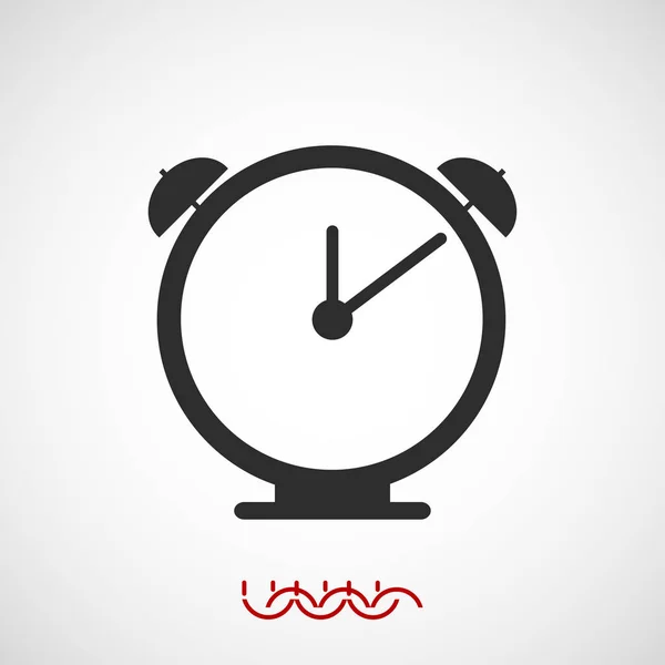 Reloj signo icono — Vector de stock