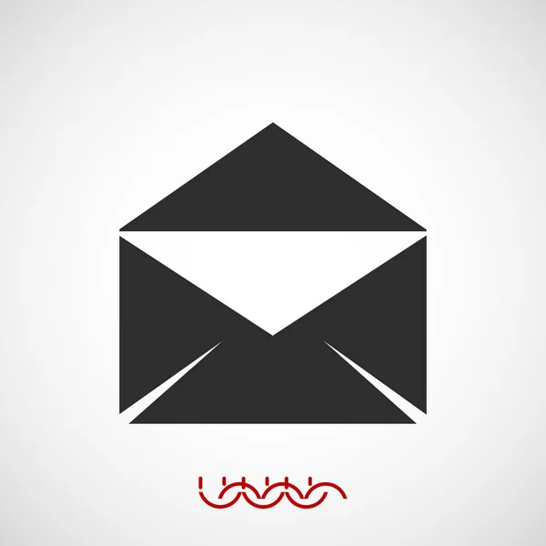 Znak ikona obálky — Stockový vektor