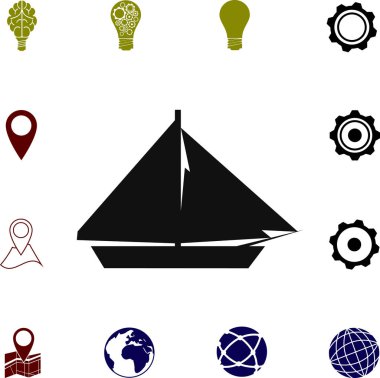 Yelken tekne simgesi