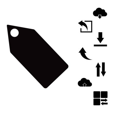 Satılık etiketi simgesi