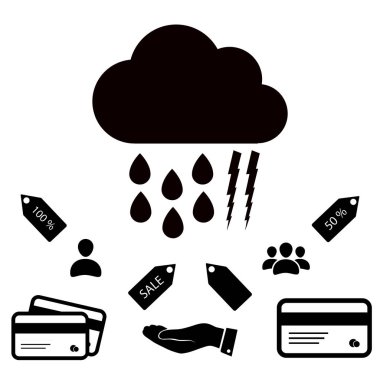 yağmur web simgesi