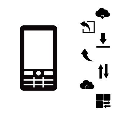 telefon basit simgesi