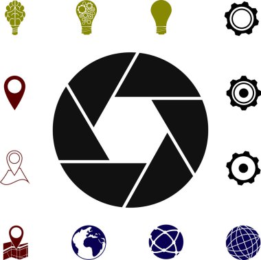 kamera basit simgesi