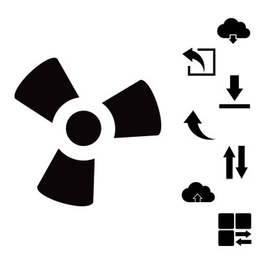 Pervane basit simgesi