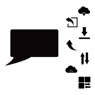 konuşma balonu simgesi