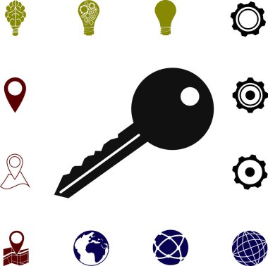 Anahtar basit simgesi