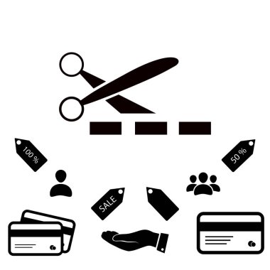 kesme makası simgesi