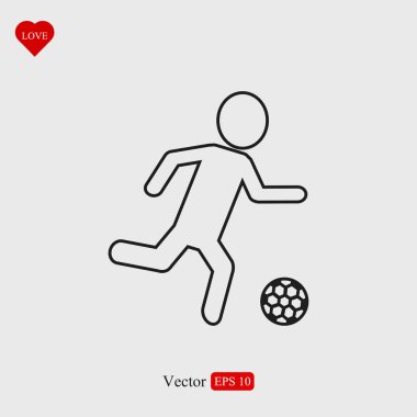 Futbol oyuncu simgesi