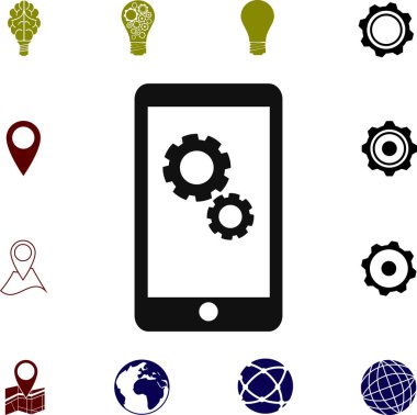 akıllı telefon ayarı simgesi