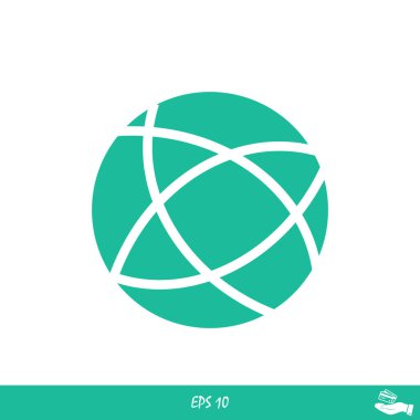 Küresel teknoloji simgesi 