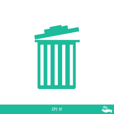 çöp kutusu simgesini