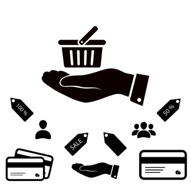 akıllı telefon el simgesi