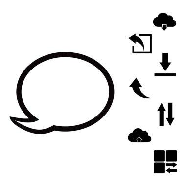 konuşma balonu simgesi