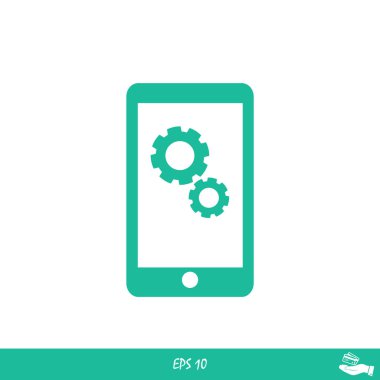 akıllı telefon ayarı simgesi