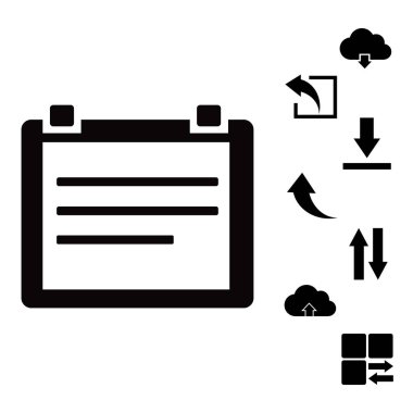 Takvim Basit Simgesi