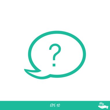 Sohbet, soru simgesi