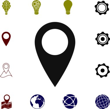 harita işaretçi simgesi