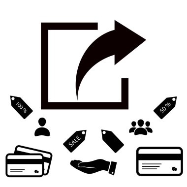 paylaşım web simgesi