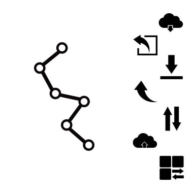 Diyagram basit simgesi