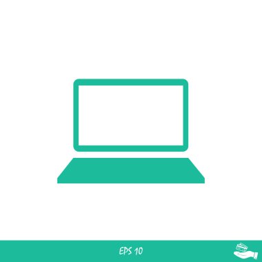 modern dizüstü bilgisayar simgesi
