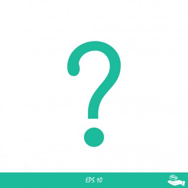 Soru işareti simgesi