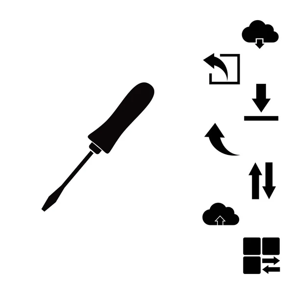 Pictogram van het gereedschap Reparatie — Stockvector