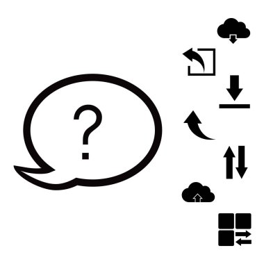 Sohbet, soru simgesi