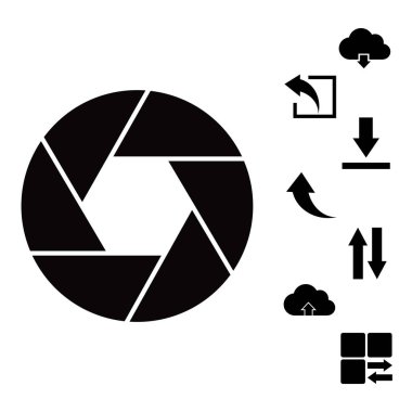 kamera basit simgesi