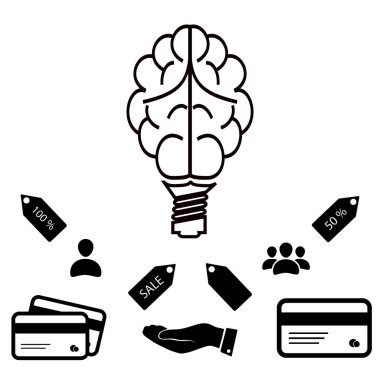 beyin lambası simgesi