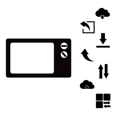 mikrodalga fırın simgesi