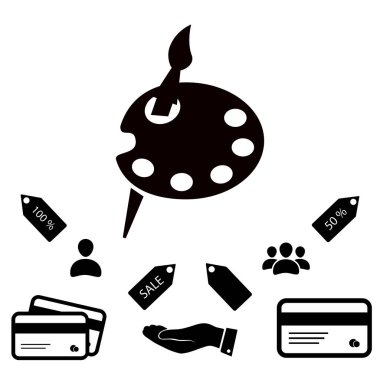 resim paleti simgesi