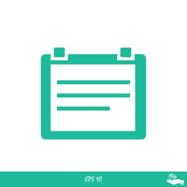 Takvim Basit Simgesi