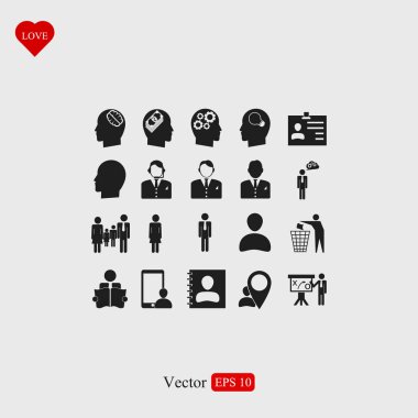 iş simgeleri ayarlandı