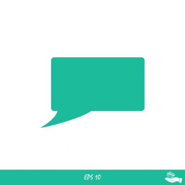 konuşma balonu simgesi