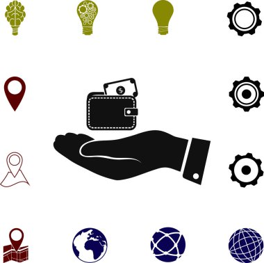 M-cüzdan'el simgesi