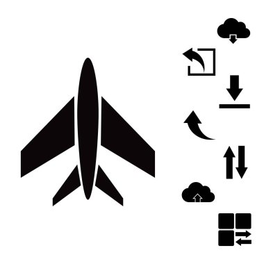 Uçak web simgesi
