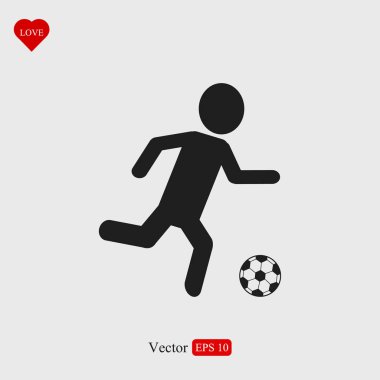 Futbol, futbol oyuncu simgesi