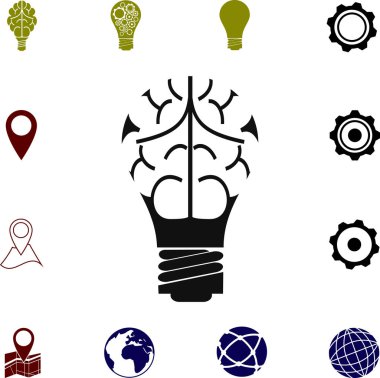 beyin lambası simgesi