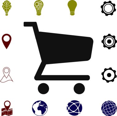 alışveriş grafik simgesi