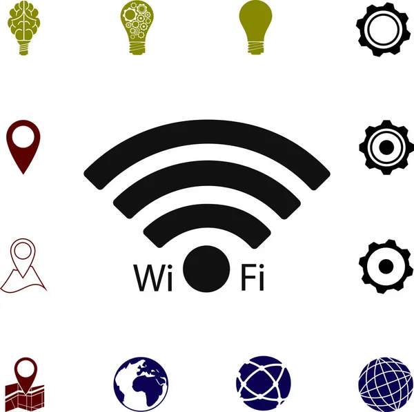 Wlan-Spot-Symbol — Stockvektor