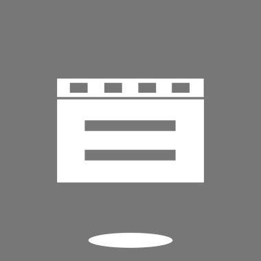 sinema clapper simgesi