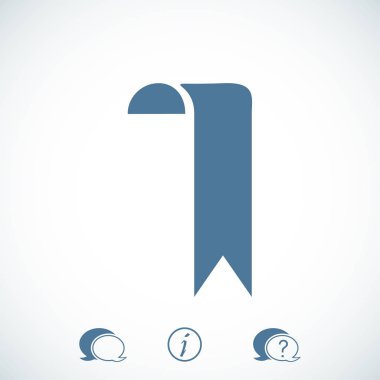 Kurdele işareti simgesi