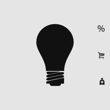 ampul simgesi tasarım