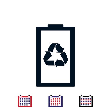 Pil simgesinin tasarım