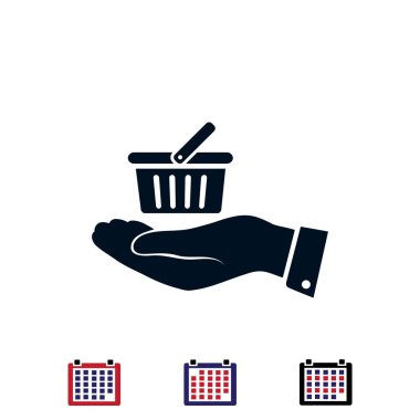 Tasarım sepet simgesi