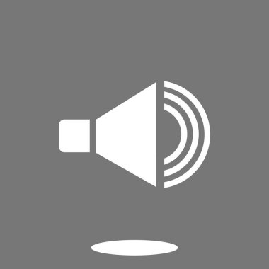 hoparlör işareti simgesi